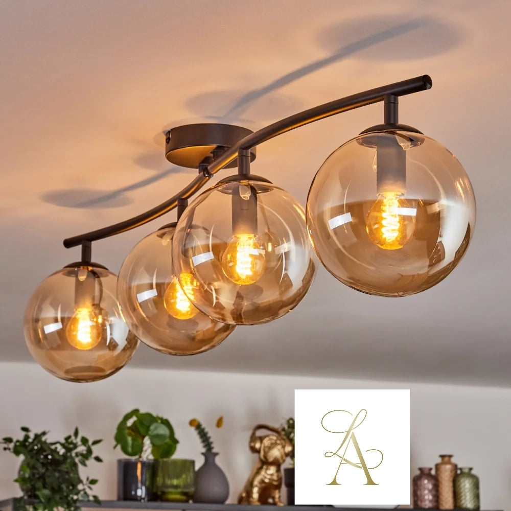 BAL RENKLİ CAM SARKIT-AVİZE