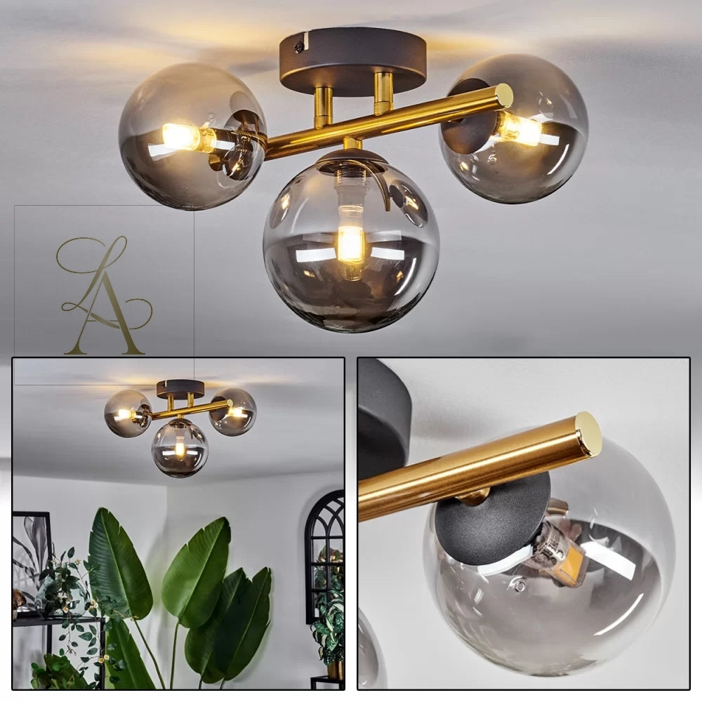 FÜME RENKLİ CAM SARKIT-AVİZE