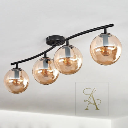 BAL RENKLİ CAM SARKIT-AVİZE