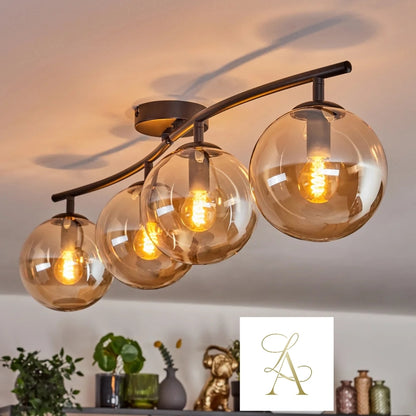 BAL RENKLİ CAM SARKIT-AVİZE