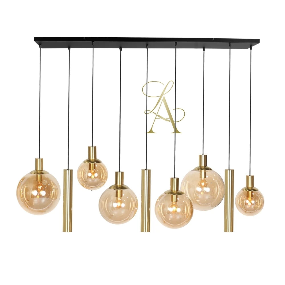 BAL RENK CAM-BORU LED SARKIT-AVİZE