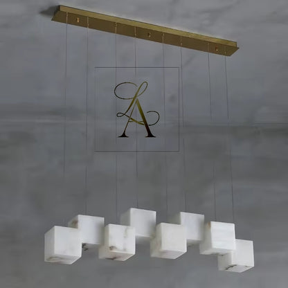 8 Lİ MERMER SARKIT-AVİZE