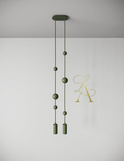 BİLYE DETAYLI BORU LED SARKIT-AVİZE